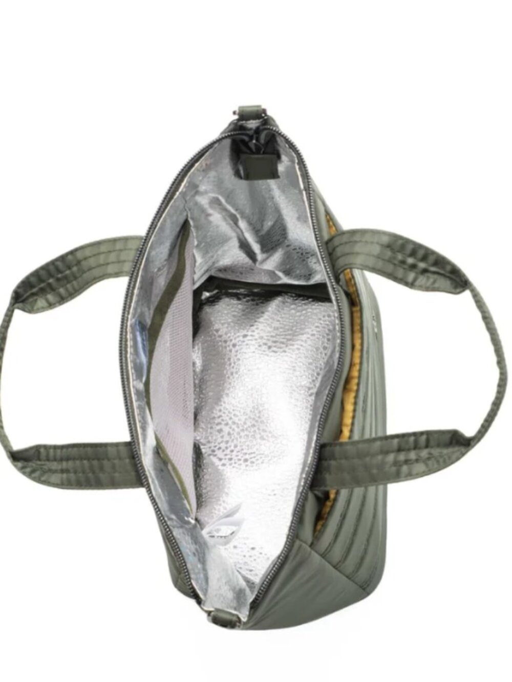 New (without tags) Lug Gobble Insulated Lunch Totes in Olive Green - Picture 4 of 4